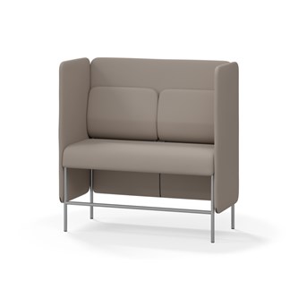 Adapt 120 sohva, medium selkänoja, sivupaneeleilla, ik 65, K 128