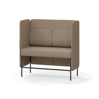 Adapt 120 sohva, medium selkänoja, sivupaneeleilla, ik 65, K 128