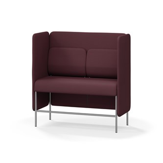 Adapt 120 sohva, medium selkänoja, sivupaneeleilla, ik 65, K 128