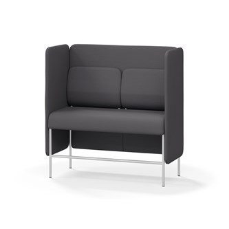 Adapt 120 sohva, medium selkänoja, sivupaneeleilla, ik 65, K 128