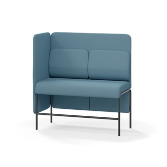 Adapt 120 sohva, medium selkänoja, sivupaneeli oikealla, ik 65, K 128