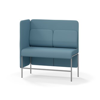 Adapt 120 sohva, medium selkänoja, sivupaneeli oikealla, ik 65, K 128