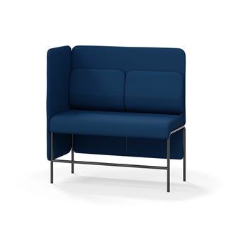 Adapt 120 sohva, medium selkänoja, sivupaneeli oikealla, ik 65, K 128