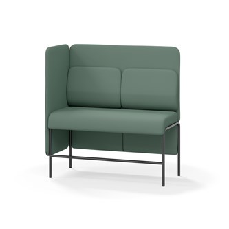 Adapt 120 sohva, medium selkänoja, sivupaneeli oikealla, ik 65, K 128
