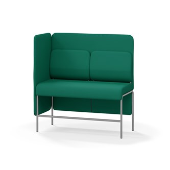 Adapt 120 sohva, medium selkänoja, sivupaneeli oikealla, ik 65, K 128