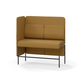 Adapt 120 sohva, medium selkänoja, sivupaneeli oikealla, ik 65, K 128