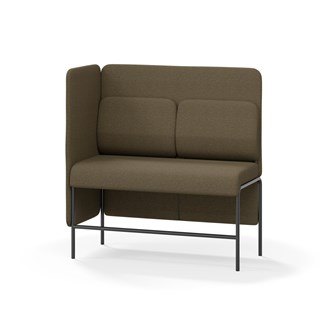 Adapt 120 sohva, medium selkänoja, sivupaneeli oikealla, ik 65, K 128