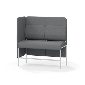 Adapt 120 sohva, medium selkänoja, sivupaneeli oikealla, ik 65, K 128