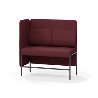Adapt 120 sohva, medium selkänoja, sivupaneeli oikealla, ik 65, K 128