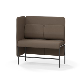 Adapt 120 sohva, medium selkänoja, sivupaneeli oikealla, ik 65, K 128