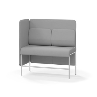 Adapt 120 sohva, medium selkänoja, sivupaneeli oikealla, ik 65, K 128