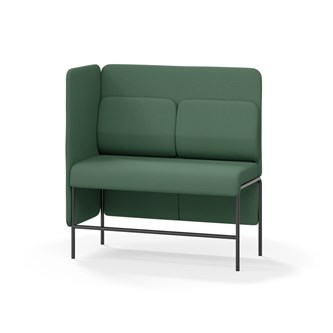 Adapt 120 sohva, medium selkänoja, sivupaneeli oikealla, ik 65, K 128