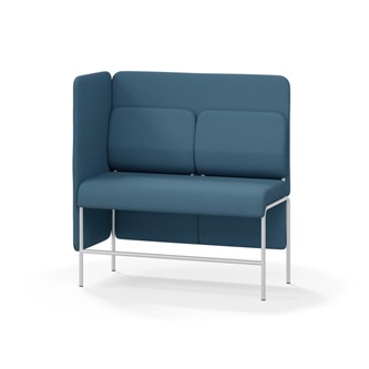 Adapt 120 sohva, medium selkänoja, sivupaneeli oikealla, ik 65, K 128