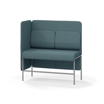 Adapt 120 sohva, medium selkänoja, sivupaneeli oikealla, ik 65, K 128