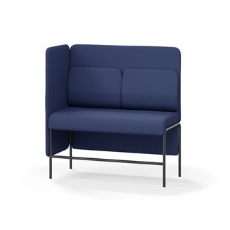 Adapt 120 sohva, medium selkänoja, sivupaneeli oikealla, ik 65, K 128