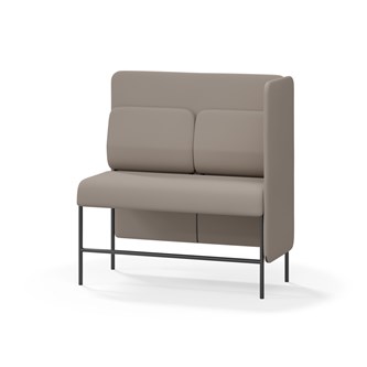 Adapt 120 sohva, medium selkänoja, sivupaneeli vasemmalla, ik 65, K 128