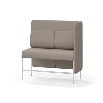 Adapt 120 sohva, medium selkänoja, sivupaneeli vasemmalla, ik 65, K 128