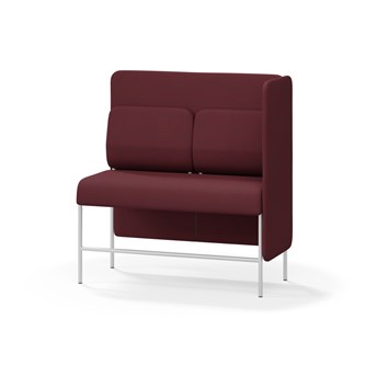 Adapt 120 sohva, medium selkänoja, sivupaneeli vasemmalla, ik 65, K 128
