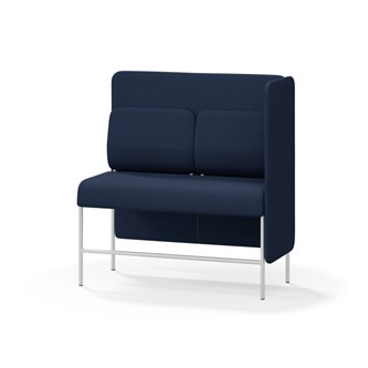 Adapt 120 sohva, medium selkänoja, sivupaneeli vasemmalla, ik 65, K 128