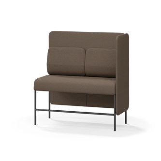 Adapt 120 sohva, medium selkänoja, sivupaneeli vasemmalla, ik 65, K 128