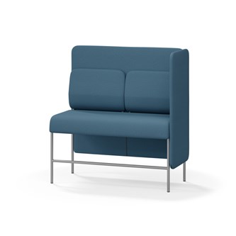 Adapt 120 sohva, medium selkänoja, sivupaneeli vasemmalla, ik 65, K 128