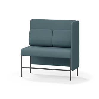 Adapt 120 sohva, medium selkänoja, sivupaneeli vasemmalla, ik 65, K 128