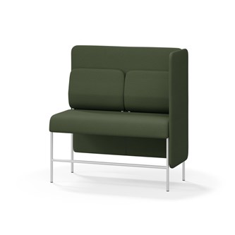 Adapt 120 sohva, medium selkänoja, sivupaneeli vasemmalla, ik 65, K 128