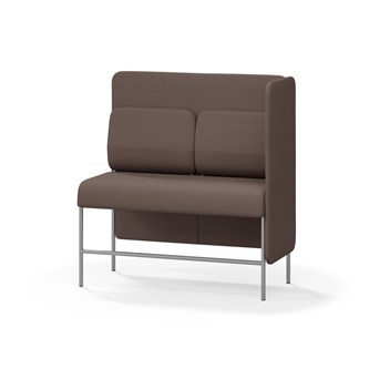 Adapt 120 sohva, medium selkänoja, sivupaneeli vasemmalla, ik 65, K 128