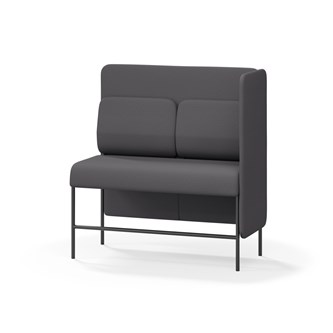 Adapt 120 sohva, medium selkänoja, sivupaneeli vasemmalla, ik 65, K 128