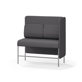 Adapt 120 sohva, medium selkänoja, sivupaneeli vasemmalla, ik 65, K 128