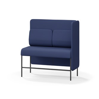 Adapt 120 sohva, medium selkänoja, sivupaneeli vasemmalla, ik 65, K 128