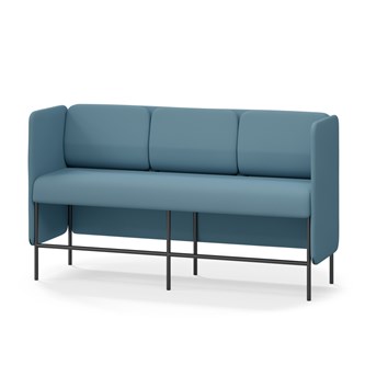 Adapt 180 sohva, matala selkänoja, sivupaneeleilla, ik 65, K 108