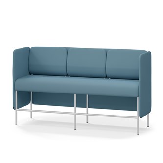 Adapt 180 sohva, matala selkänoja, sivupaneeleilla, ik 65, K 108
