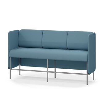 Adapt 180 sohva, matala selkänoja, sivupaneeleilla, ik 65, K 108