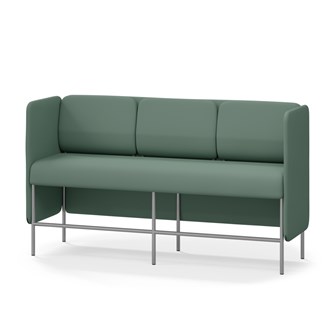 Adapt 180 sohva, matala selkänoja, sivupaneeleilla, ik 65, K 108