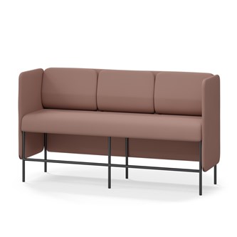 Adapt 180 sohva, matala selkänoja, sivupaneeleilla, ik 65, K 108