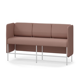 Adapt 180 sohva, matala selkänoja, sivupaneeleilla, ik 65, K 108