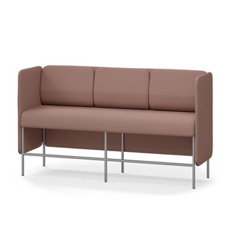 Adapt 180 sohva, matala selkänoja, sivupaneeleilla, ik 65, K 108