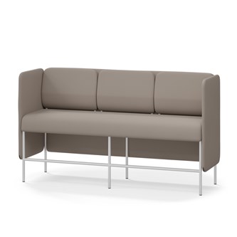 Adapt 180 sohva, matala selkänoja, sivupaneeleilla, ik 65, K 108