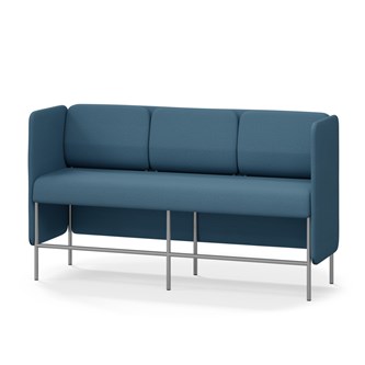 Adapt 180 sohva, matala selkänoja, sivupaneeleilla, ik 65, K 108