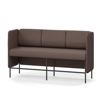 Adapt 180 sohva, matala selkänoja, sivupaneeleilla, ik 65, K 108