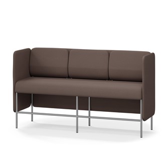 Adapt 180 sohva, matala selkänoja, sivupaneeleilla, ik 65, K 108