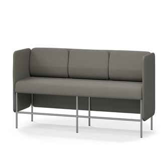 Adapt 180 sohva, matala selkänoja, sivupaneeleilla, ik 65, K 108