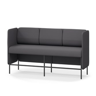 Adapt 180 sohva, matala selkänoja, sivupaneeleilla, ik 65, K 108