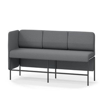 Adapt 180 sohva, matala selkänoja, sivupaneeli oikealla, ik 65, K 108