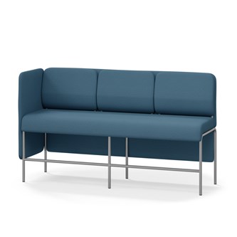 Adapt 180 sohva, matala selkänoja, sivupaneeli oikealla, ik 65, K 108