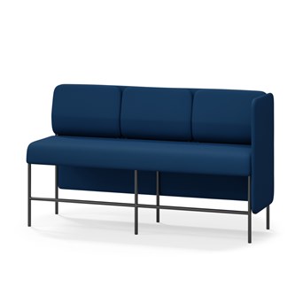 Adapt 180 sohva, matala selkänoja, sivupaneeli vasemmalla, ik 65, K 108