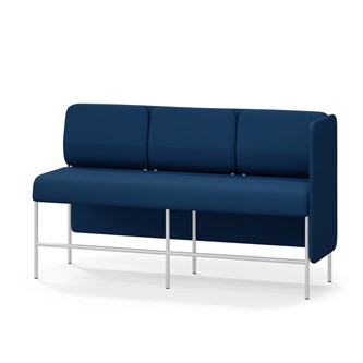 Adapt 180 sohva, matala selkänoja, sivupaneeli vasemmalla, ik 65, K 108