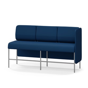 Adapt 180 sohva, matala selkänoja, sivupaneeli vasemmalla, ik 65, K 108