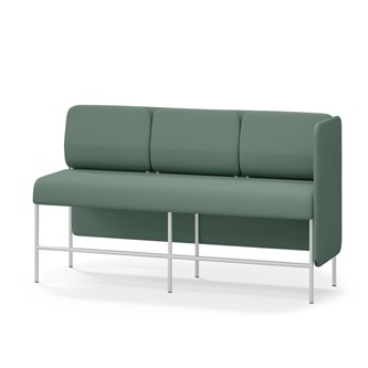 Adapt 180 sohva, matala selkänoja, sivupaneeli vasemmalla, ik 65, K 108